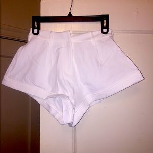 High waste shorts